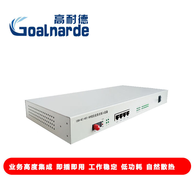 High-resistance GND-OSN155-8E1-32FP integrated multi-business optical transceiver PCM32 road phone 8E1 4-way-Taobao