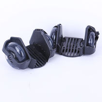 Adult and childrens universal star wheel PU hot wheels full flash roller skates heel-type walking roller shoes smooth wheel