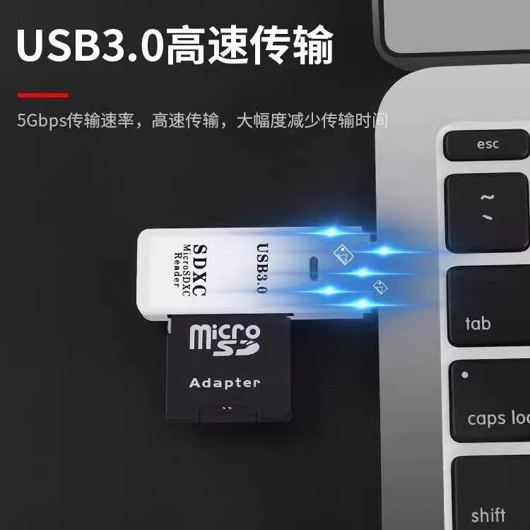 Многофункциональный картридер USB 3.0 Sheng Hong'an (SD/TF)