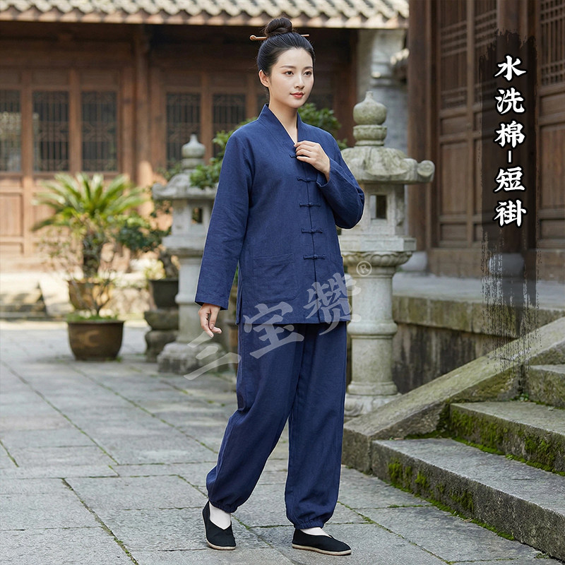 道服新潮流🌟 三宝赞道服带你走进武当文化之旅👣-汉服-淘宝好物网