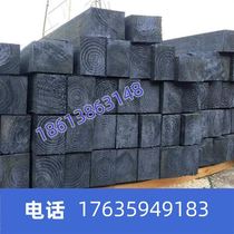 Oil-impregnated sleepers construction radiation landscape garden solid wood construction site bridge pads small wood pads custom pine