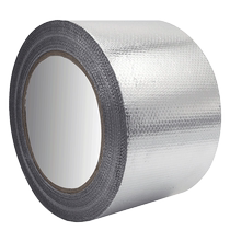 加厚铝箔胶带耐高温水管密封防水防腐隔热胶带油烟机补漏胶布