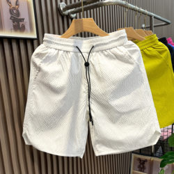 Summer New Men's Casual Shorts, Trendy, Fashionable and Versatile, Sports Five-Point Pants for Couples, Loose Large Size Mid-Pants