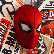 Spider-Man headgear glasses movable mask childrens cos funny blinking mask Christmas sand sculpture toy gift