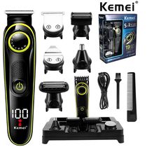 Kemei Hair Clippers Men electric shaver Beauty Kits Nose Hai