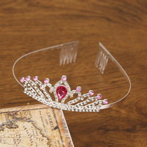 European and American bridal crown alloy hair accessories elegant temperament wedding hair accessories luxury wedding accessories comb crown