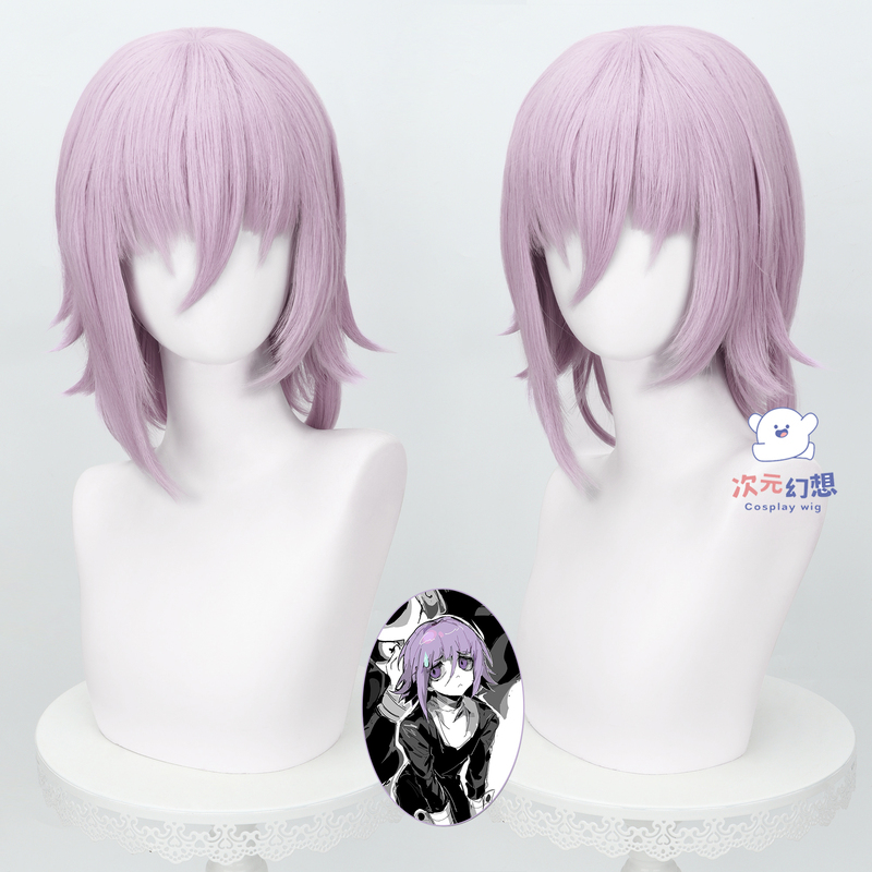 Dimensional Fantasy Soul Eater Gullona Cosplay Wig Realistic Scalp Top Special Pink