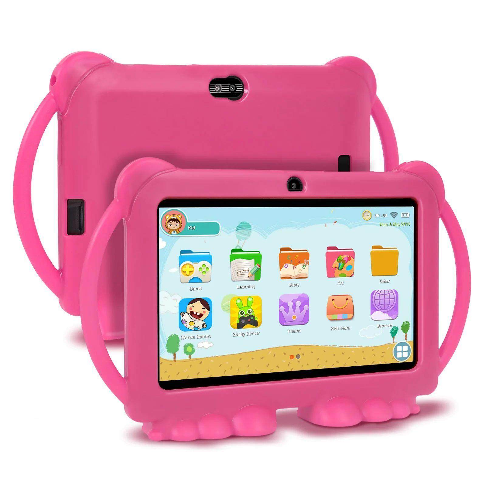 товар из китая 7 inch android kids tablet pc for study education ips screen No brand