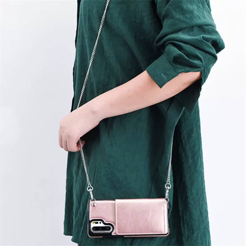 Wallet Phone Case With Strap for Samsung Galaxy S9 S10E S20