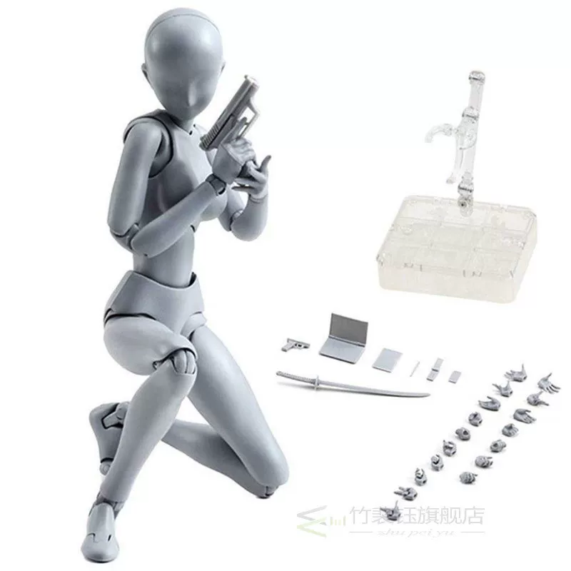Артикулированный набор фигур Shfiguarts Body Kun DX, подвижный манекен, несколько цветов