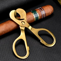 Cigar Scissors Cigar Scissors Sharp Double-Edge Mens Cigar Cutter Portable Cuban Cigar Accessories Multi-Specification Scissors