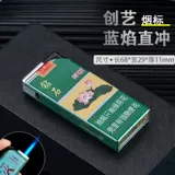 Металлическая ветрозащитная портативная изысканная зажигалка для друга, популярно в интернете