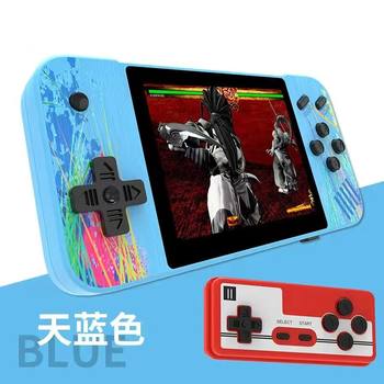 New G3 Handheld Game Console with 800 Nostalgic Classic Games for Children, Dual-Player, Rechargeable, Retro, Popular Horizontal Version Game Console