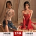 Xu hướng quốc gia cổ phong cách đồ ngủ Đôn Hoàng Flying Girl cosplay đồng phục sexy Hanfu trang phục biểu diễn múa kỳ lạ 