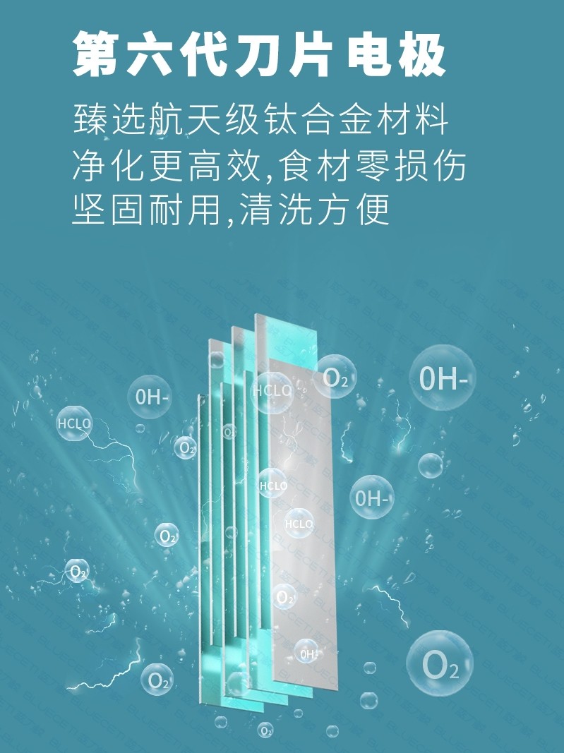 Blueceti Blue Whale Fruit and Vegetable Cleaner, Food Purifier, Household Wireless Vegetable Washer, Fruit Washing Gadget