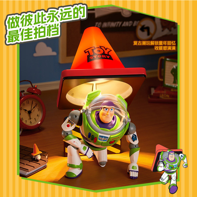 Maktub Buzz Lightyear Roadblock Light Toy Story Birthday Holiday Gift for Boys Thoughtful Gift