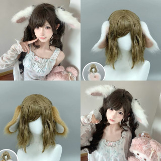 Cute lop-eared dog ear headband japanese style