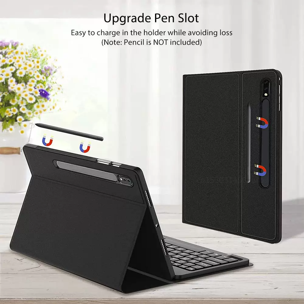[Кейс-клавиатура для Samsung Galaxy Tab S7 FE S8 S9 Plus Ultra]