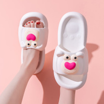 24 new models of slippers for women cartoon cute strawberry bear slippers home and outdoor wear internet celebrity fashion slippers