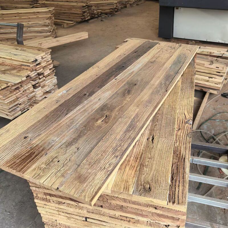 Old Elm Wood Solid Wood Weathered Planks, Natural Wood Planks, Wood Panels, Woodworking Materials, Decoration Building Materials, Wall Panels, Renovation
