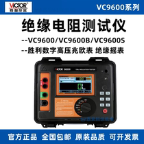 Germany and Japan imported Victory VC9600B high voltage insulation resistance tester digital megger 10000V shake