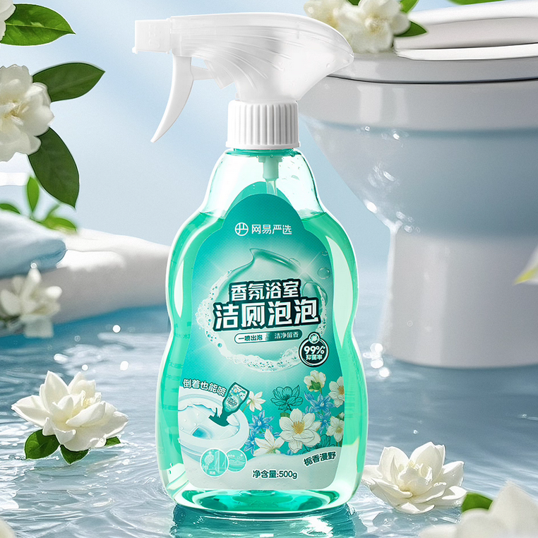 网易严选洁厕泡泡喷剂500ml*2
