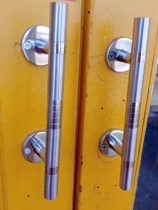 Thickened stainless steel glass door handle sliding door opposite wooden door office shop door sliding door handle armrest