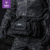 Magai First Magic Purse Black Men Tactical Army Camouflage Outdoor Mountaineering Fanny Pack Fishing Luge Pocket Kits