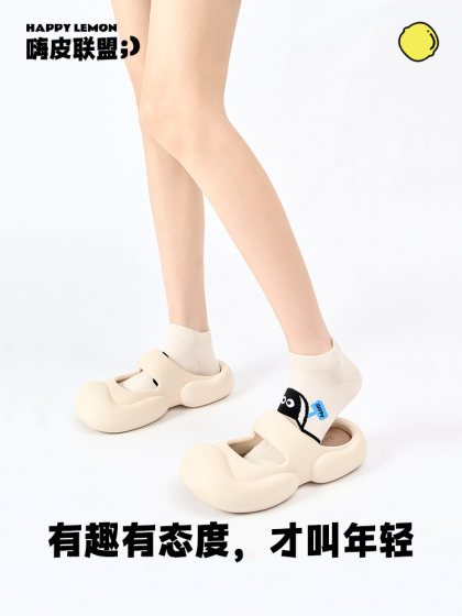 袜子男女春秋款短袜ins潮浅口低帮学生卡通趣味船袜短筒男士棉袜