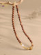 Wutai Mountain Family 행복한 Old Mountain Tanhetian Jade Bracelets Huges Fortune Tamsui Pearl Sugar Jade Transportation Pearl Cultural and Play Bracelets