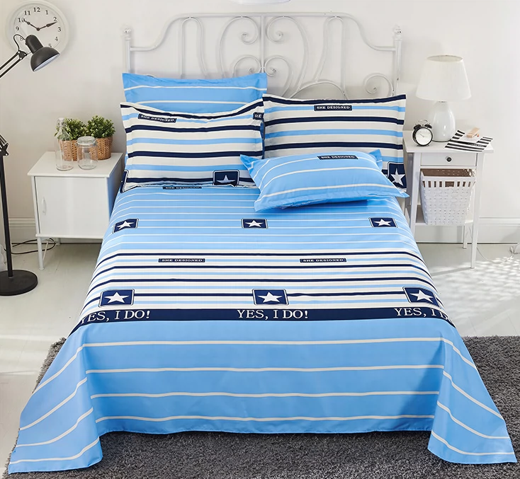 Sheets + gối hai mảnh ba mảnh ký túc xá sinh viên trải giường đơn Twin ins net phim hoạt hình cô gái trái tim đỏ - Khăn trải giường