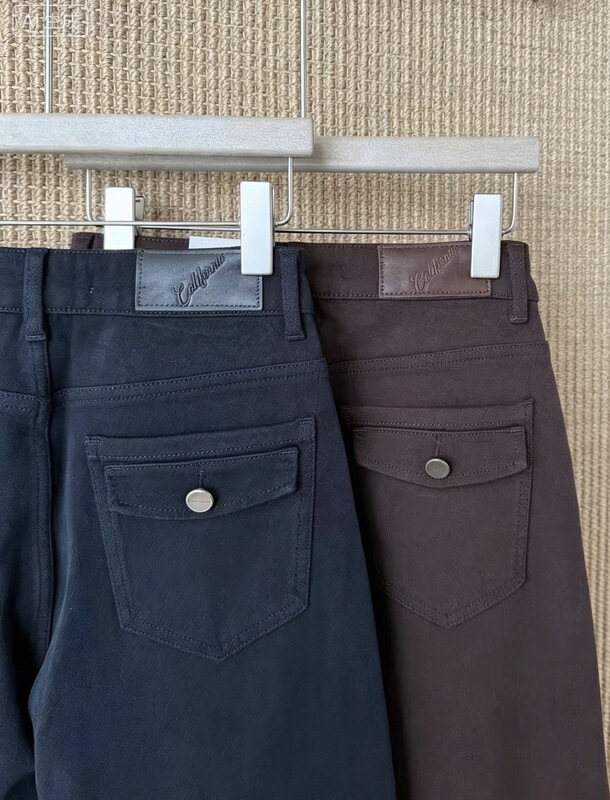 Joie Sense【Narrow Version of Feishen】68598 Heavy Lyocell High-Waisted Slimming Straight-Leg Jeans