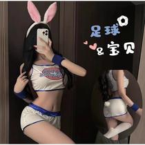 Girls gymnastics clothing adult pure desire cute basketball football car show tops shorts suit cheerleading performance clothing