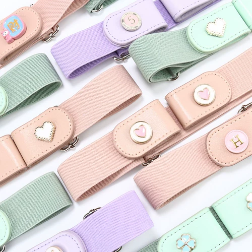 Детские джинсы, штаны, невидимый ремень, эластичная талия