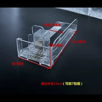 Односторонняя средняя ветвь 15 см [10 толстых моделей] может быть размещено в 7 пакетах сигарет