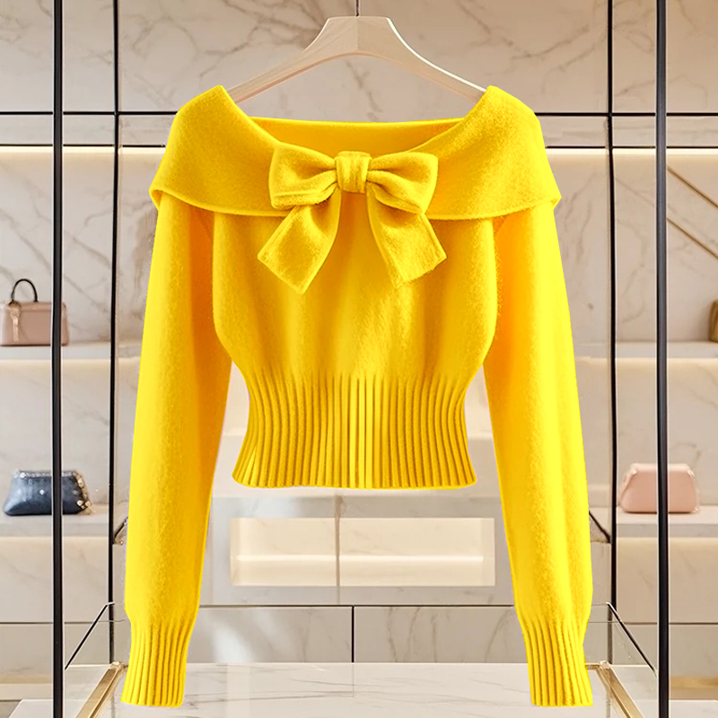 2025 Autumn/Winter New Pink Knitted Sweater Top for Women, Unique and Super Cute, Soft and Fluffy, Inner Layer Base Sweater 2025 Autumn/Winter New Pink Knitted Sweater Top for Women, Unique and Super Cute, Soft and Fluffy, Inner Layer Base Sweater