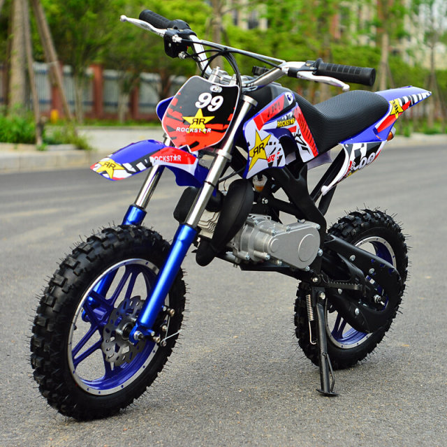 New racing mountain chicken off-road motor 49cc mini ລົດຈັກເດັກນ້ອຍ ນ້ຳມັນເຊື້ອໄຟ ລົດຈັກຂະໜາດນ້ອຍ