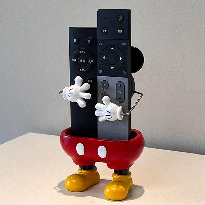 【100 Express Deliveries to Your New Home】Mickey Remote Control Storage Box, Creative Living Room Desktop Ornament, High Aesthetic Value 【100 Express Deliveries to Your New Home】Mickey Remote Control Storage Box, Creative Living Room Desktop Ornament, High Aesthetic Value