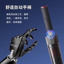 Waterproof cover in stock full fiber color fiber golf business umbrella automatic long handle umbrella large straight umbrella