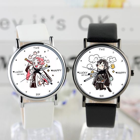 Demon Slayer: Kimetsu No Yaiba: Kimetsu No Yaiba: the Movie: Tokitou Muichirou Student Children's Pointer Watch Birthday Children's Day Gift Demon Slayer: Kimetsu No Yaiba: Kimetsu No Yaiba: the Movie: Tokitou Muichirou Student Children's Pointer Watch Birthday Children's Day Gift