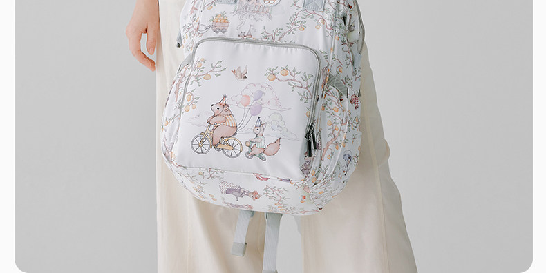 Bubbletree Mommy Bag Large Capacity Mother and Baby Lightweight Bag for Going Out New Style Multi-Functional Backpack — 66