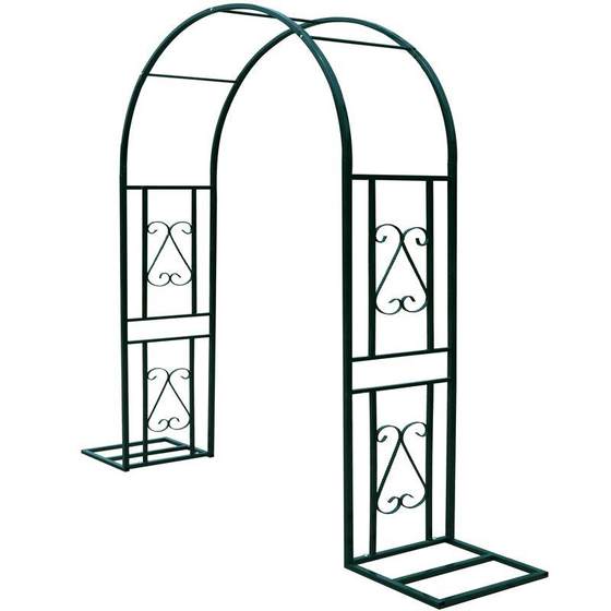 새로운 아치 꽃 스탠드 등반 pergola 야외 정원 안뜰 장식 철 포도 장미 아치 꽃 브래킷