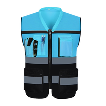 Reflective vest vest safety clothing customized cycling traffic garden building construction inspection vehicle fluorescent clothing overalls