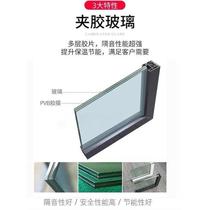 Nanjing soundproof windows are equipped with silent window laminated three-layer and four-layer soundproof glass to prevent tire noise and low-frequency noise