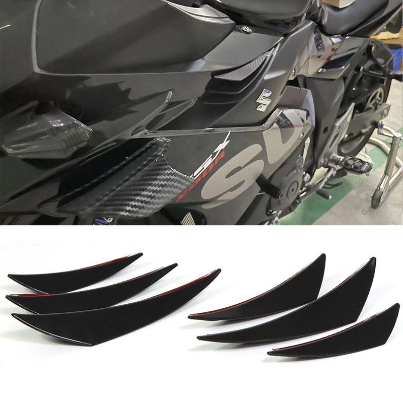 Suitable for Kawasaki Ninja 250/400 Motorcycles Gsx250 450Sr Decorative Wing Stickers Body Shark Fin
