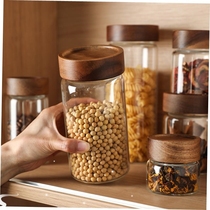 kitchen food glass storage container box can tee bottle pot