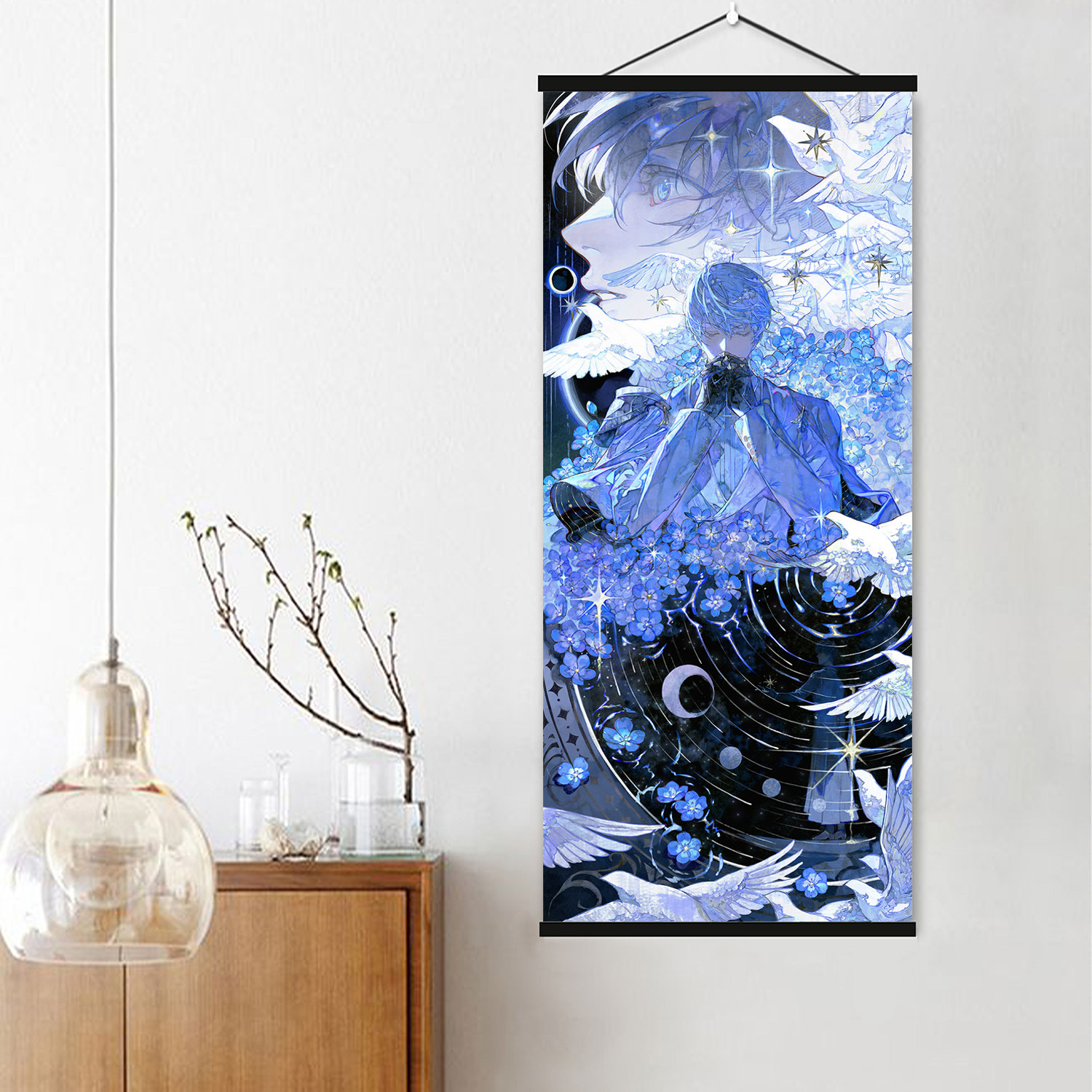 Love and Deepspace Fan-Made Xavier Wood Hanger Wall Art