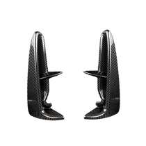 Suitable for Honda 11th generation Civic TypeR FL5 real carbon fiber front bumper air knife mesh spoiler
