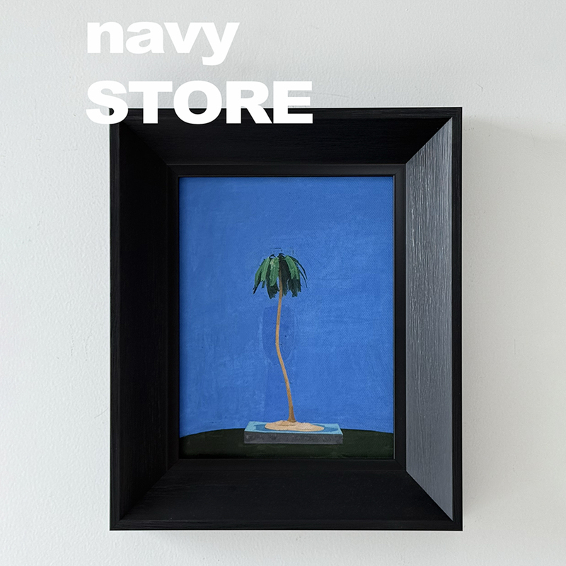 Navy Store【Be a Tree】Still Life Pattern Niche Vintage Decorative Painting