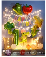 День рождения фрукты с огнями